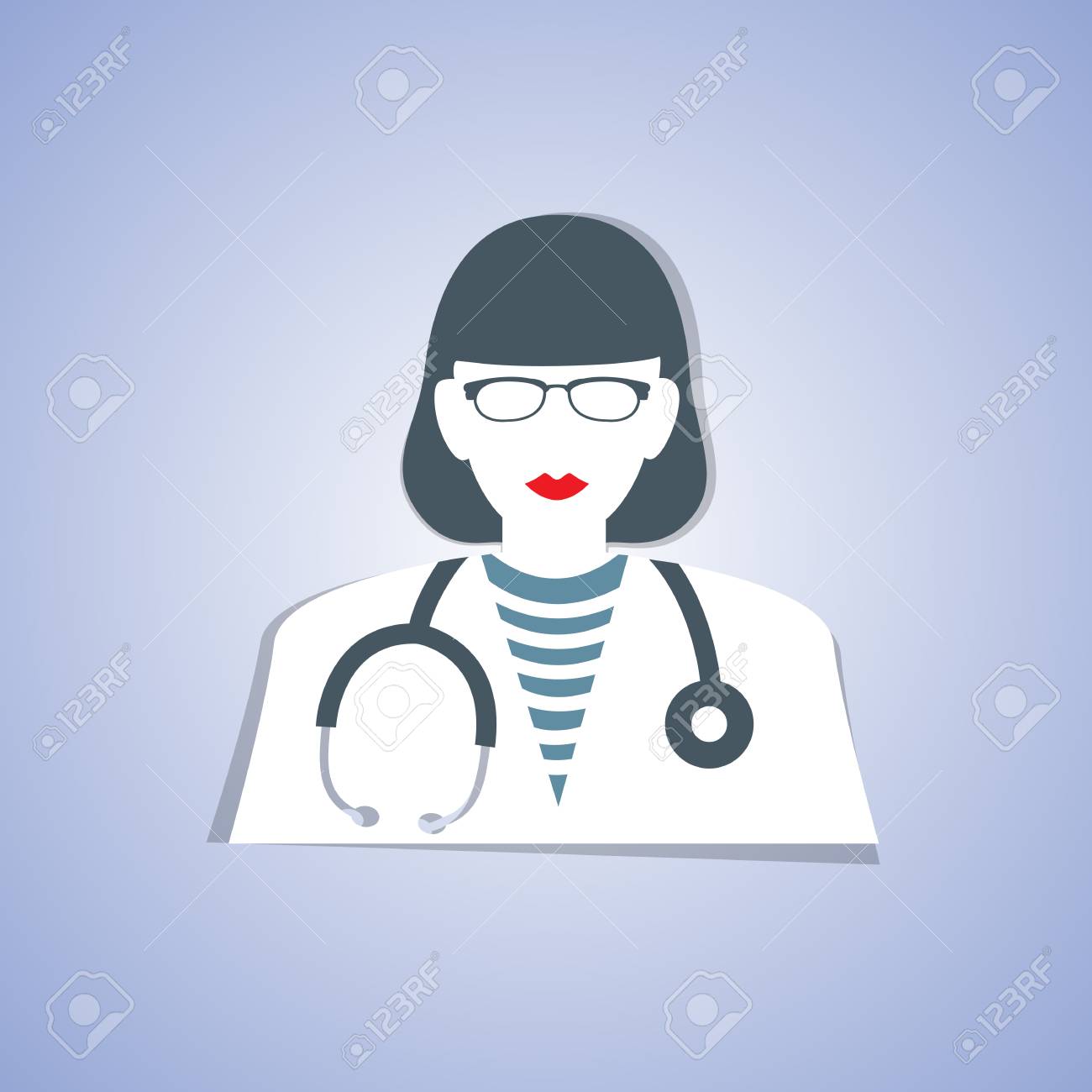 医学博士 のイラスト素材 ベクタ Image