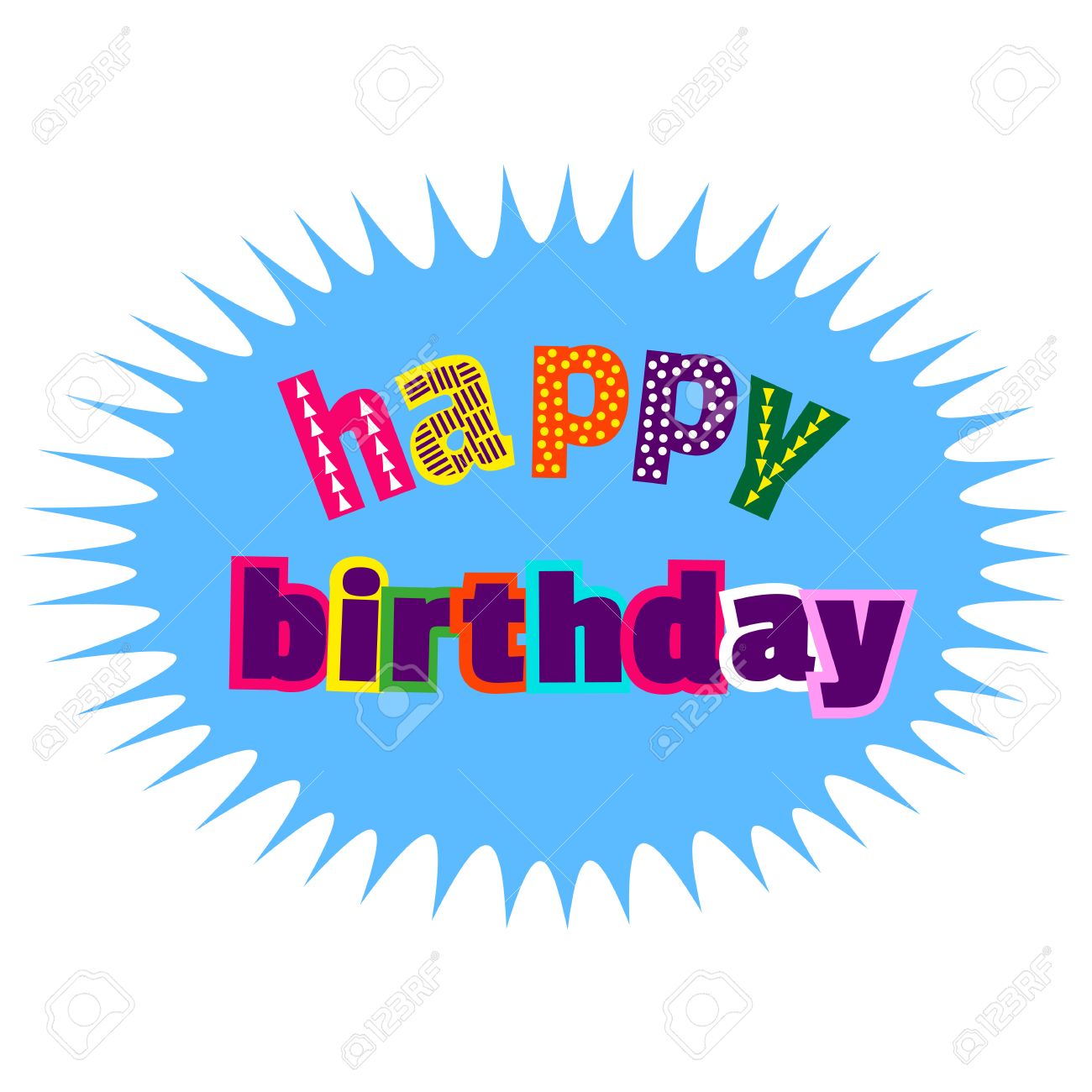 happy birthday flyer