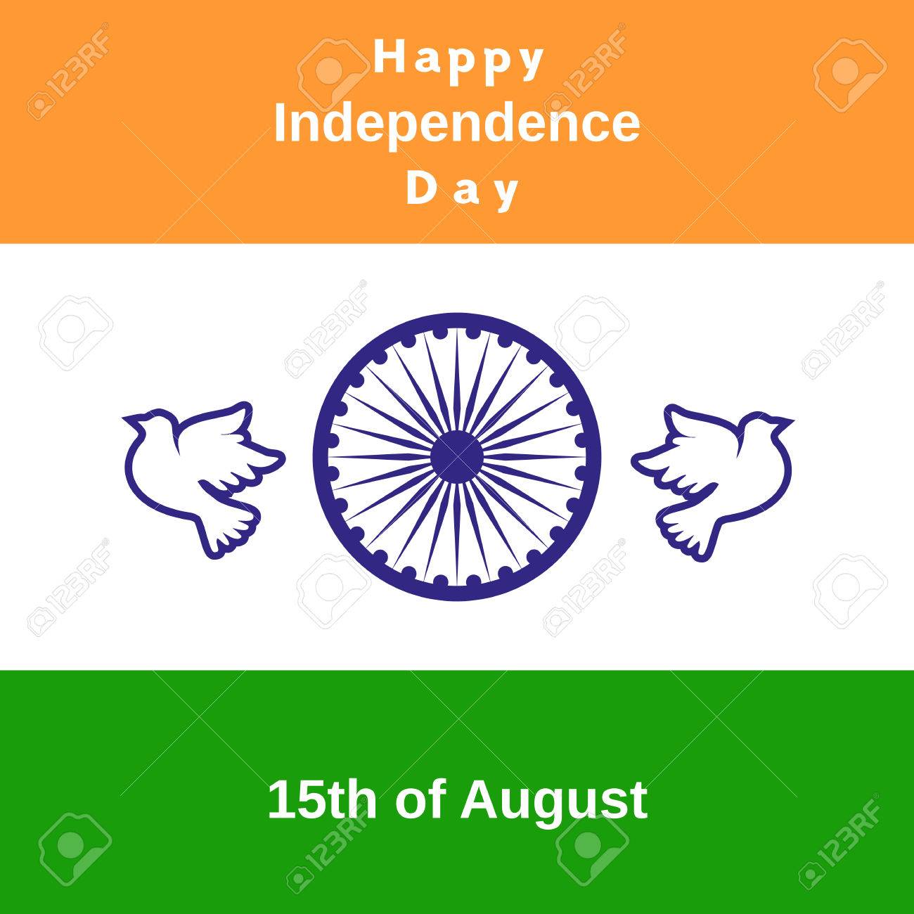 India National Holiday Republic Independence Day Celebration Royalty Free Cliparts Vectors And Stock Illustration Image 60339594 Independence day 2021 | independence day history and significance. 123rf
