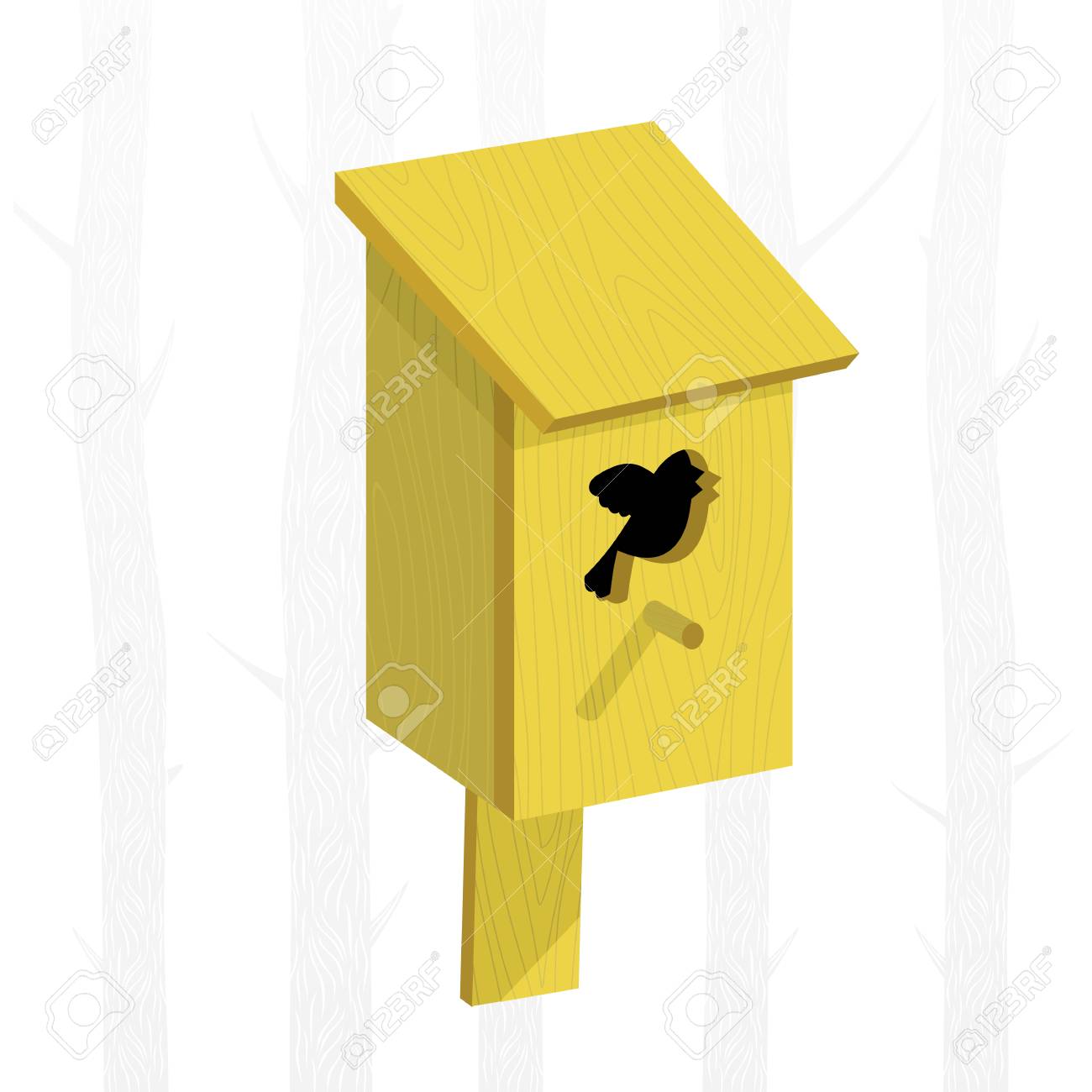 木製の巣箱と春のベクトル イラスト 木 新芽 雪解け 鳥 Web グラフィック バナー 広告 パンフレット ビジネス テンプレート 白い背景に分離 の イラスト素材 ベクタ Image 木製の巣箱と春のベクトル イラスト 木 新芽 雪解け 鳥 Web グラフィック バナー 広告 パンフレット ビジネス テンプレート 白い背景に分離 の イラスト素材 ベクタ Image