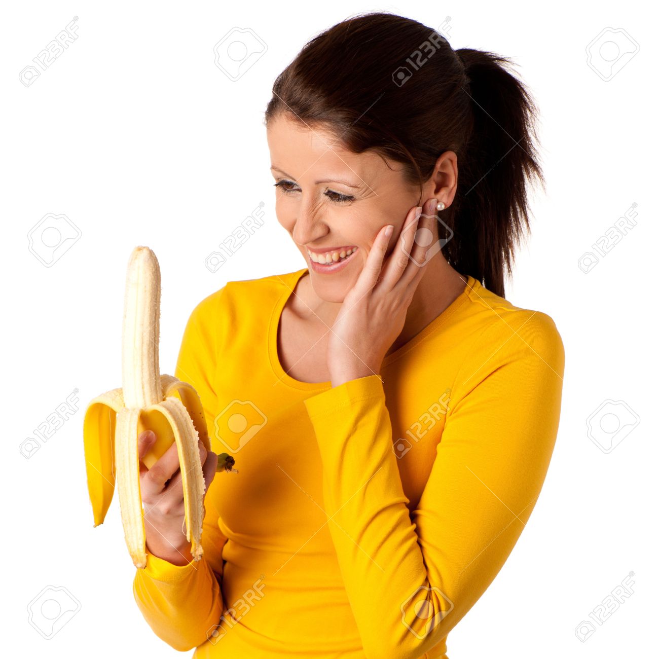 Hairy Porn Models Banana In Girl