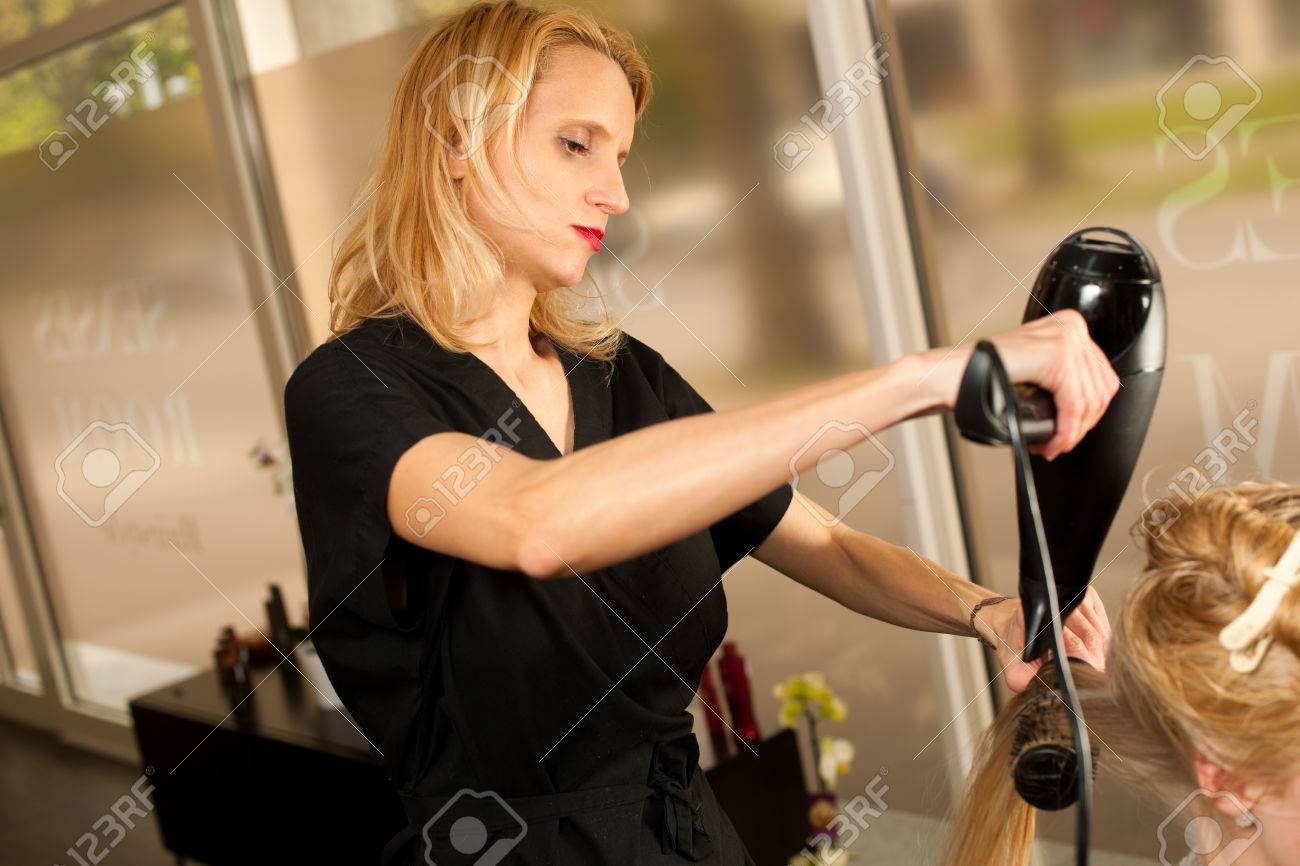 professional hair stylist