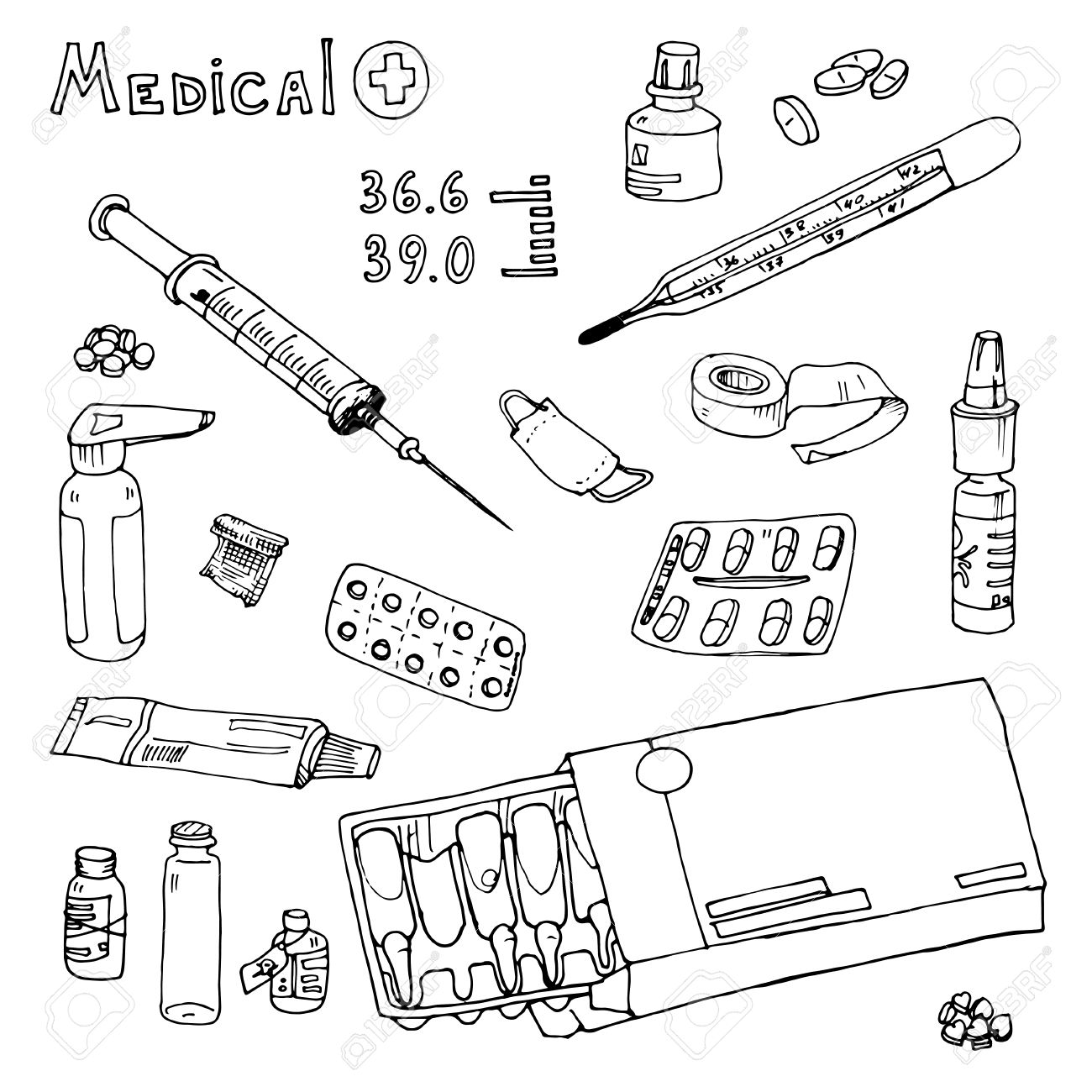 最新のhd注射器 イラスト 手書き かわいい動物画像