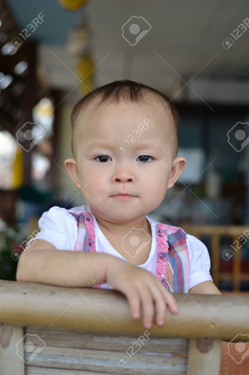 Little Girl Sad Mood With Tear In Her Eyes. Stock Photo, Picture and  Royalty Free Image. Image 11676395.
