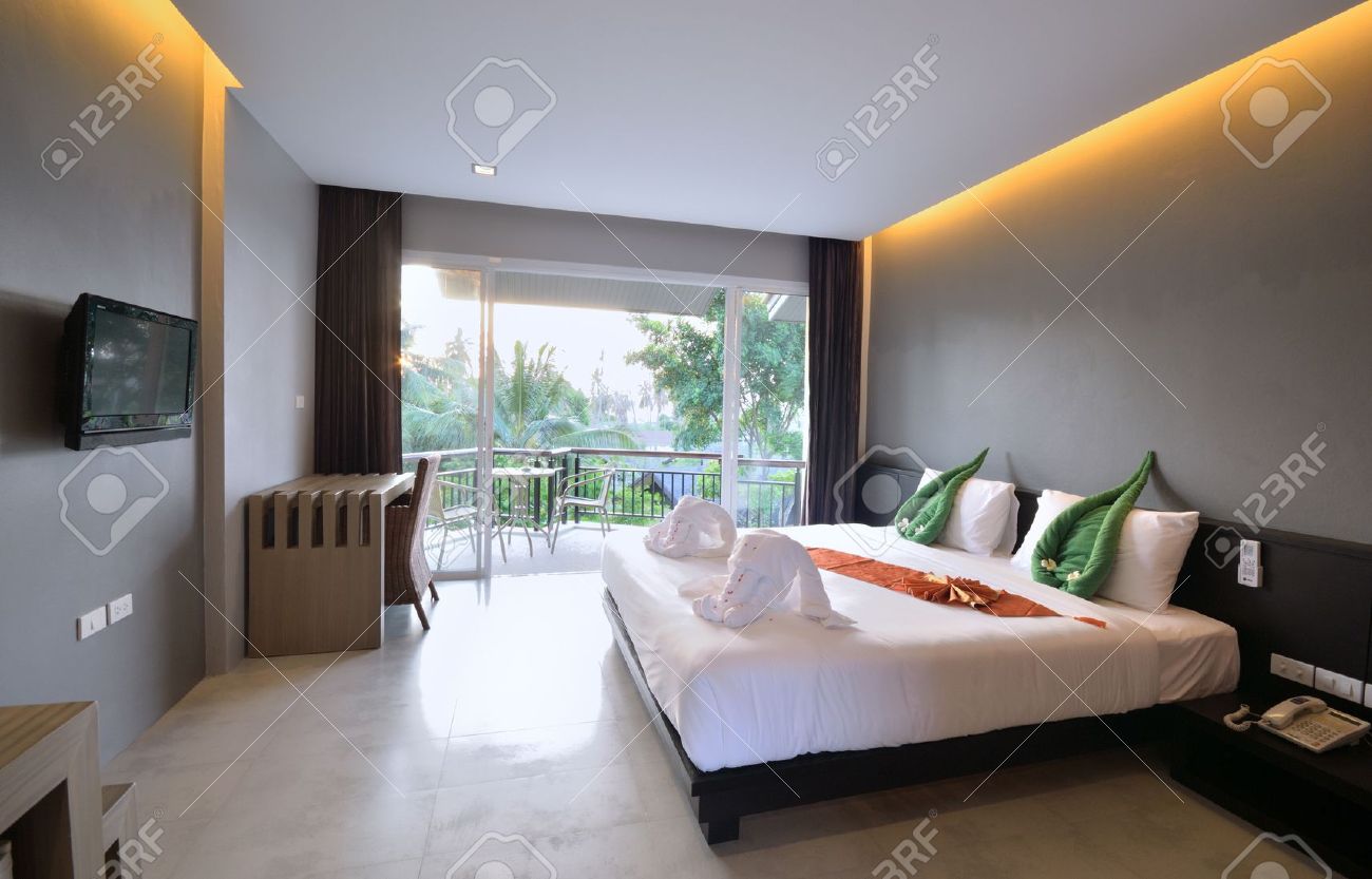 Luxury Bedroom Interior Design For Modern Life Style. Stock Photo ... Luxury Bedroom Interior Design For Modern Life Style. Stock Photo ...
