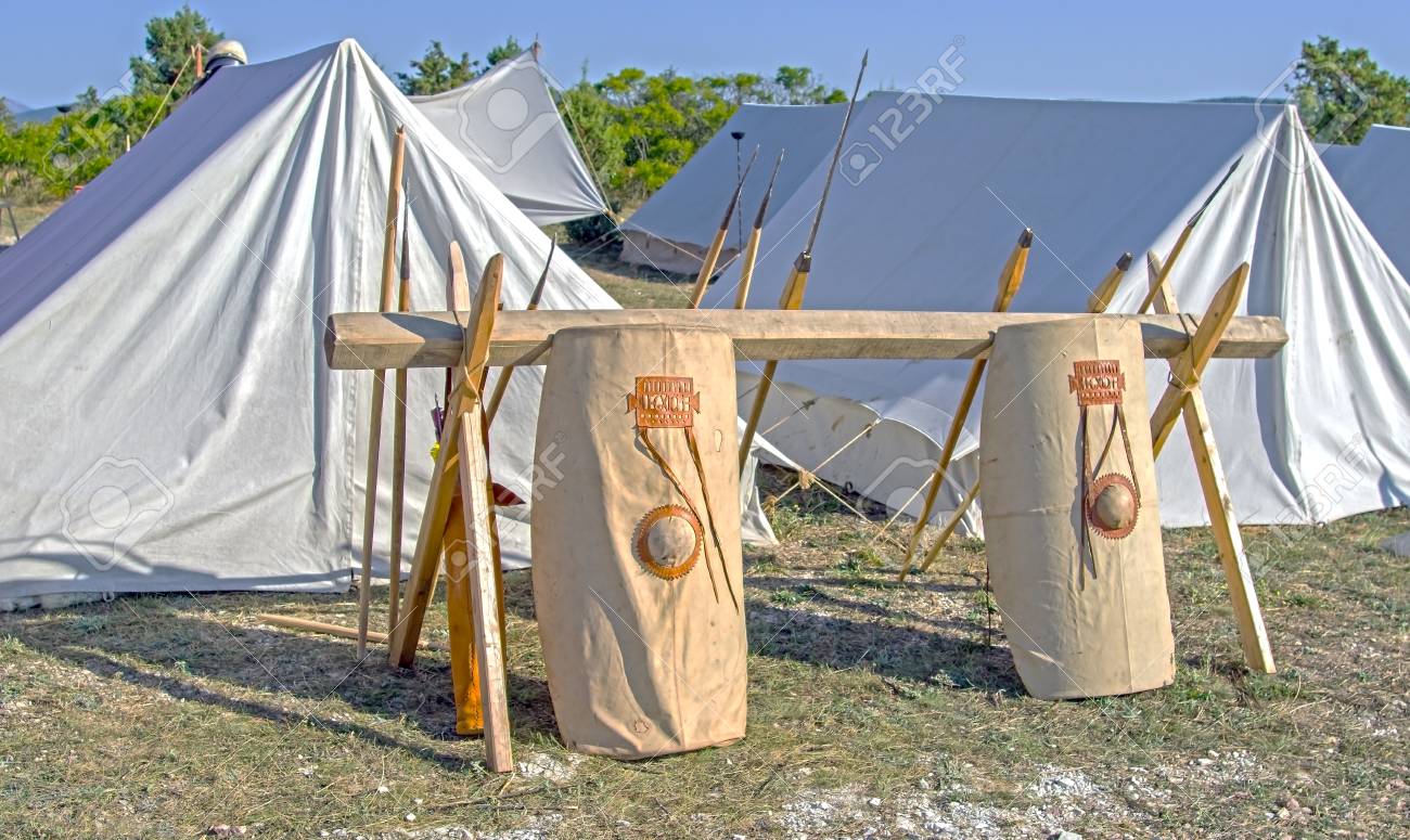 roman army tents
