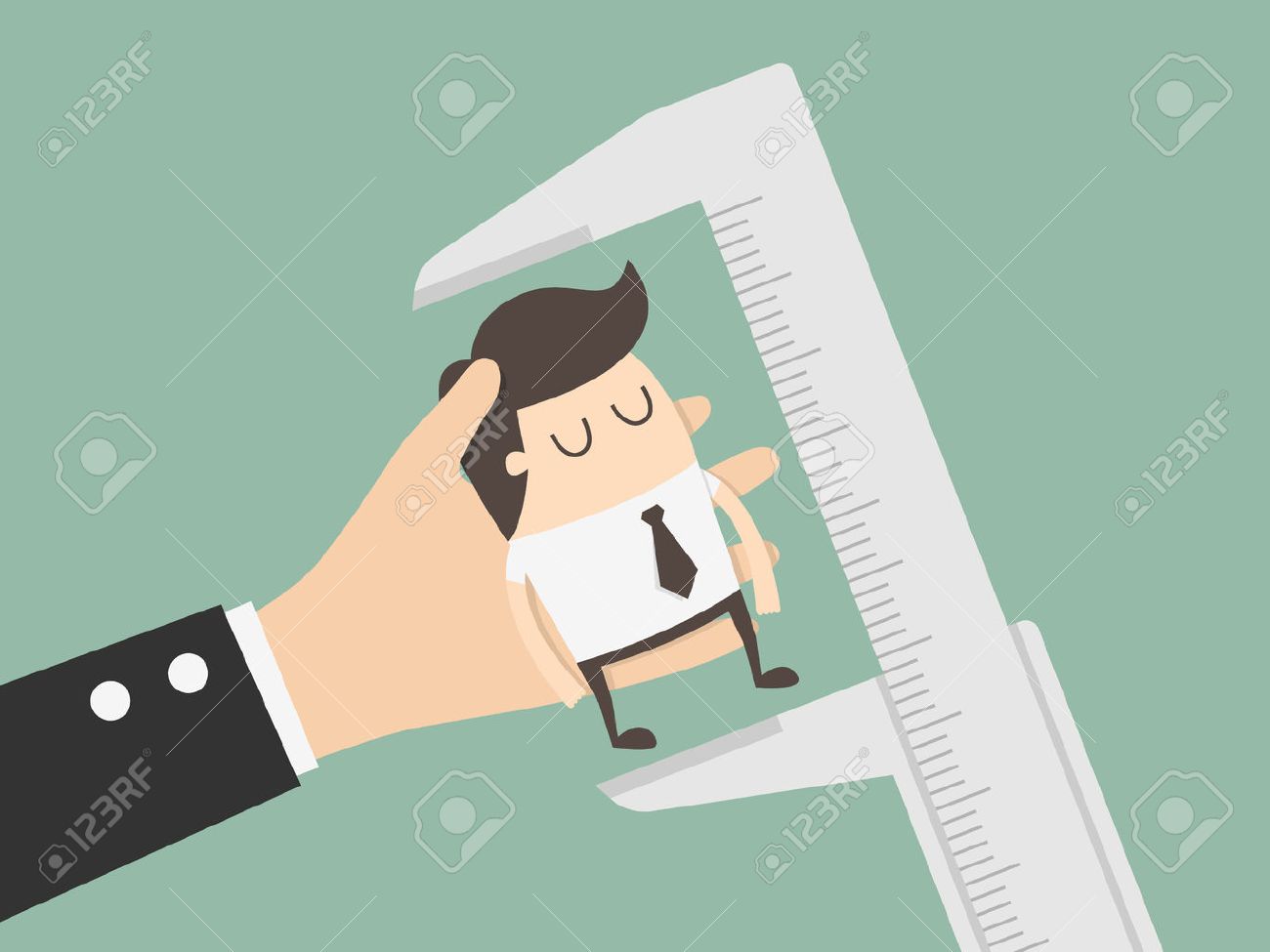 Employee Evaluation. Business Concept Cartoon Illustration. - 55498164 Employee Evaluation. Business Concept Cartoon Illustration. - 55498164