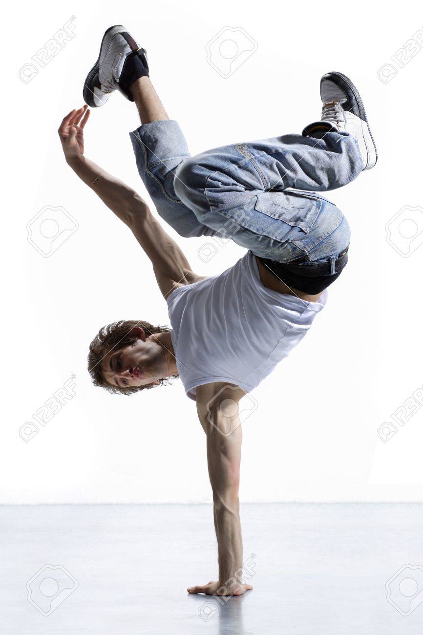 Stylish And Cool Breakdance Style Dancer Posing Stock Photo Picture And Royalty Free Image Image