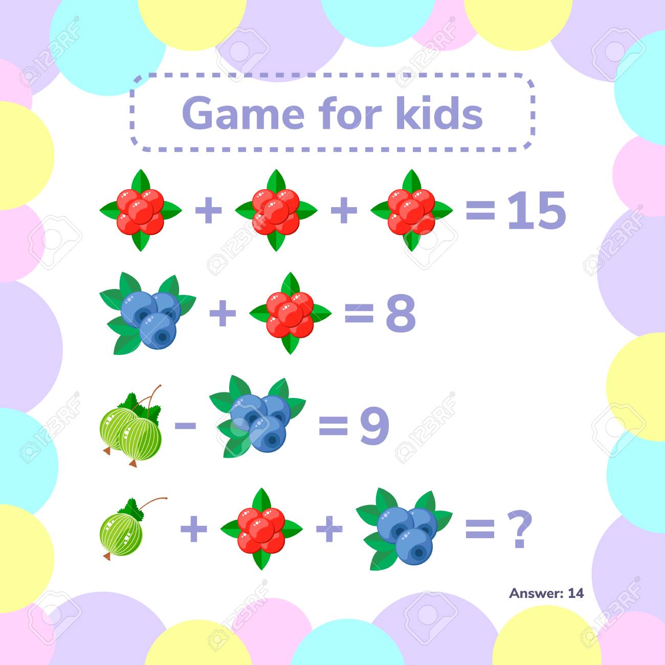 jogos educativos. lógica para as crianças. 13267805 Vetor no Vecteezy