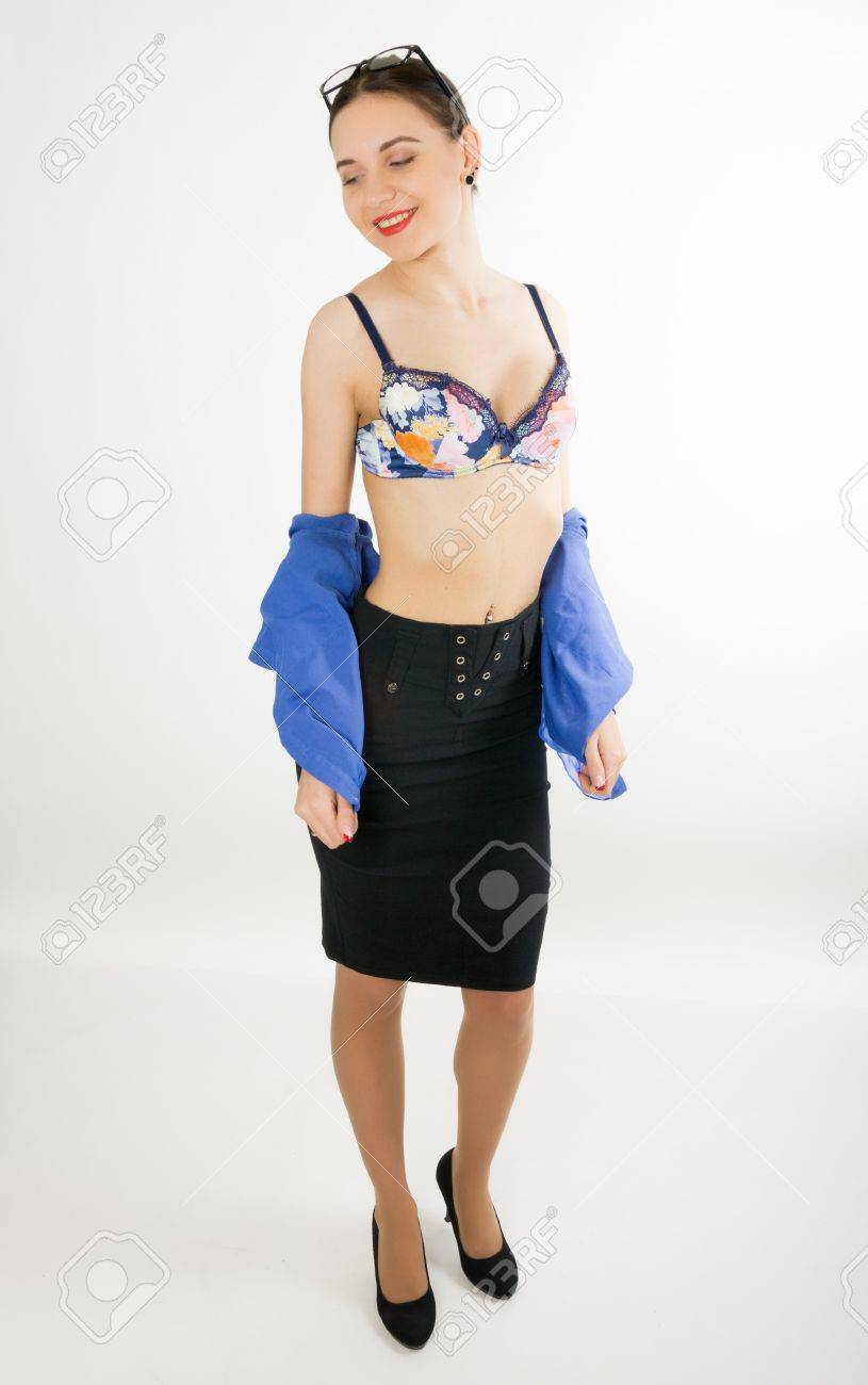 Beautiful Sexy Woman In A Business Suit Undressing. Concept Of Office  Erotica Stock Photo, Picture and Royalty Free Image. Image 51256417.