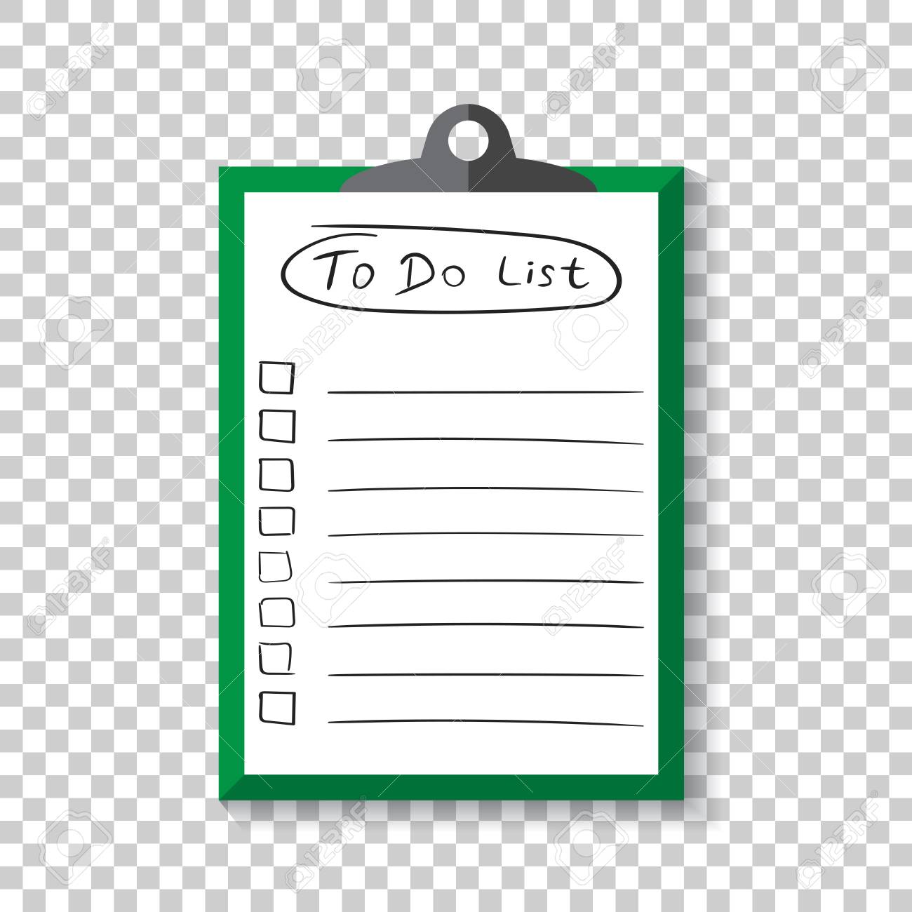 to do list icon with hand drawn text checklist task list vector to do list checklist