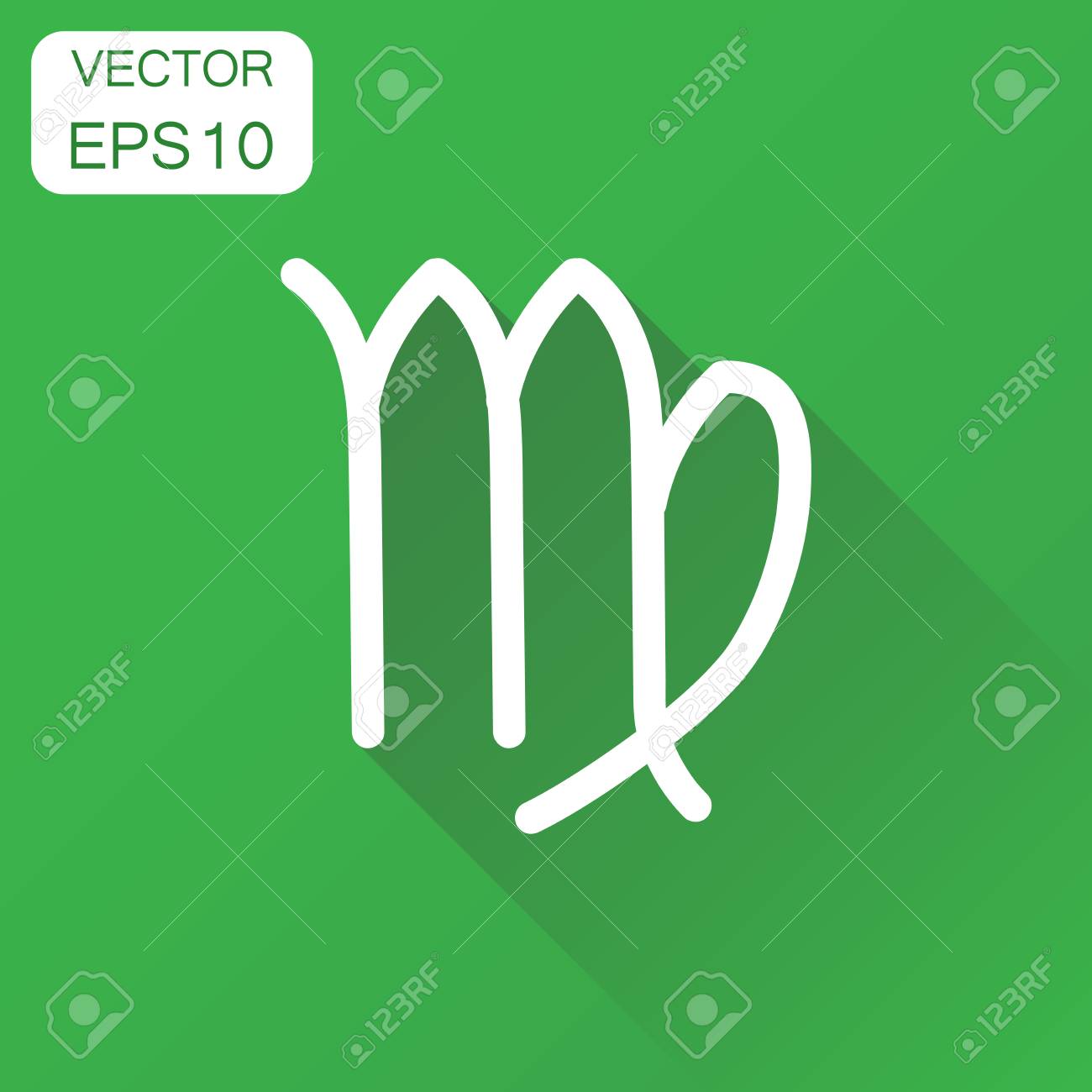 Icono De Signo De Zodiaco De Virgo Concepto De Negocio Astrologia Virgo Pictograma Ilustracion De Vector Sobre Fondo Verde Con Una Larga Sombra Ilustraciones Vectoriales Clip Art Vectorizado Libre De Derechos Image Icono De Signo De Zodiaco De Virgo Concepto De Negocio Astrologia Virgo Pictograma Ilustracion De Vector Sobre Fondo Verde Con Una Larga Sombra Ilustraciones Vectoriales Clip Art Vectorizado Libre De Derechos Image