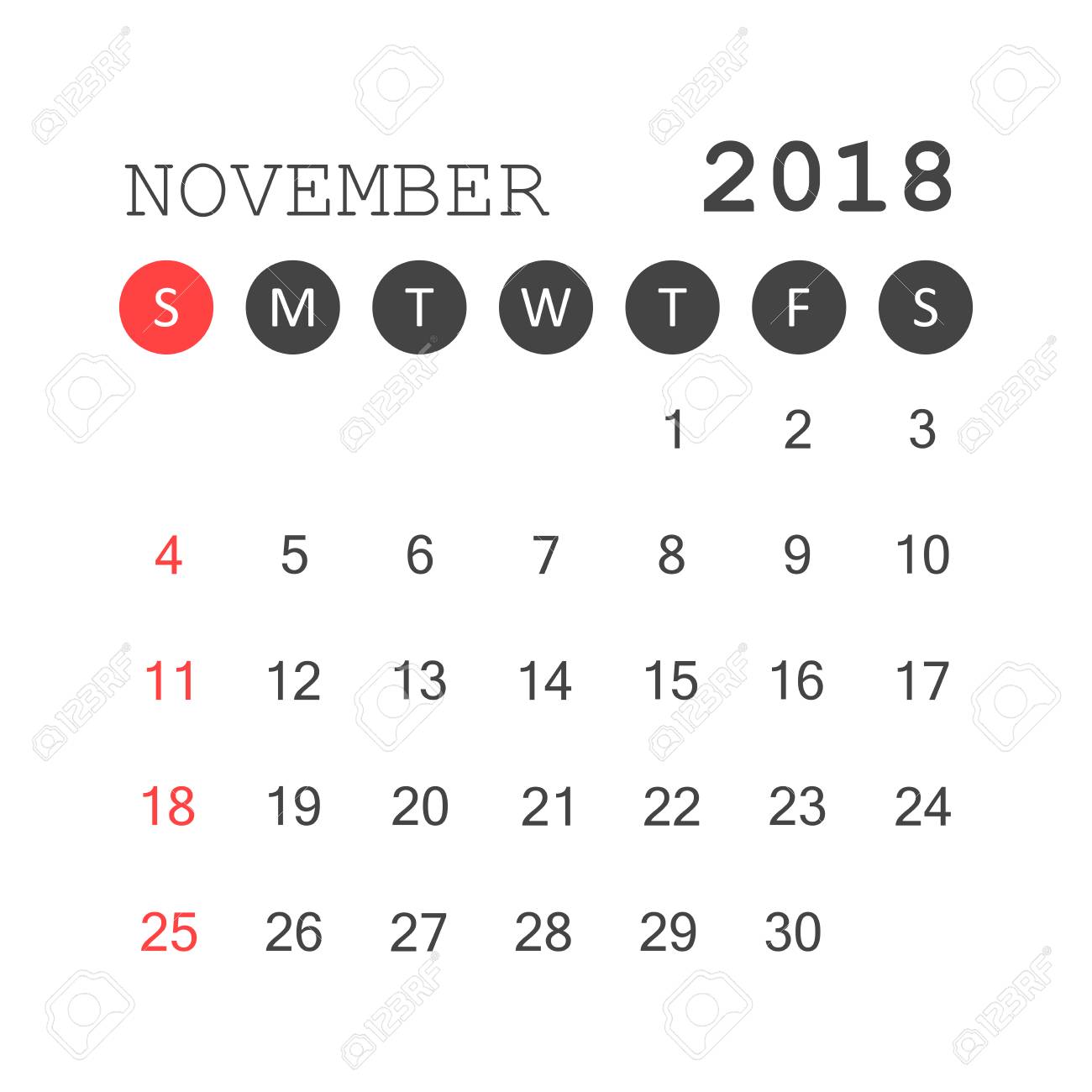 november 2018 calendar calendar planner design template week november calendar design
