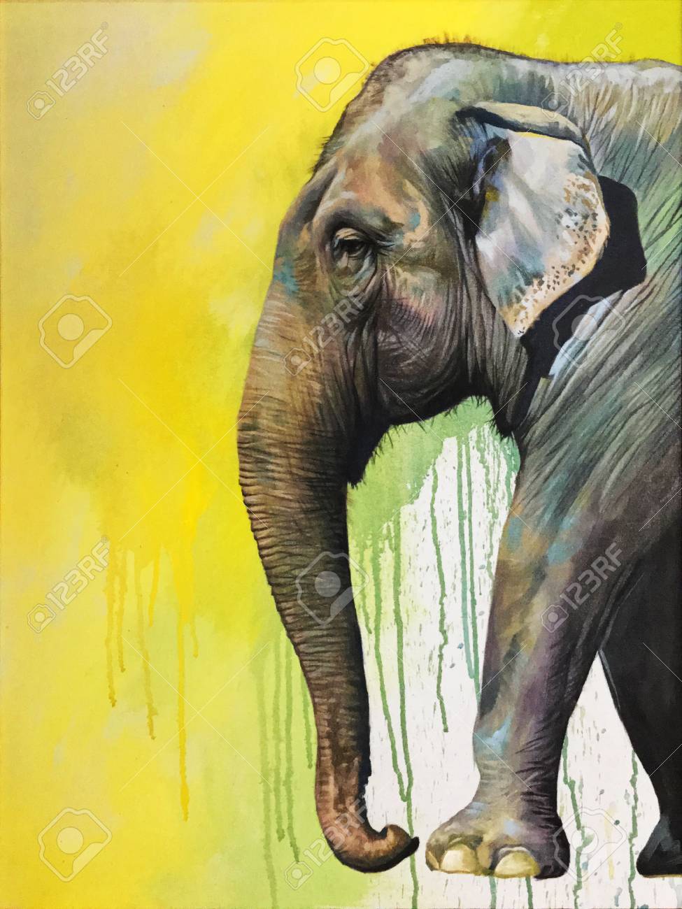 正式的 「ゾウ」の絵画❗早いもの勝ち❗ 絵画 - proteamworks.com 正式的 「ゾウ」の絵画❗早いもの勝ち❗ 絵画 - proteamworks.com