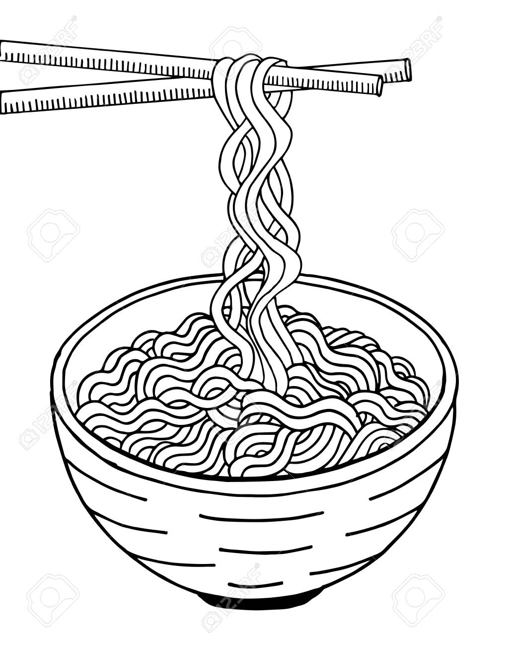 Featured image of post Noodles Drawing