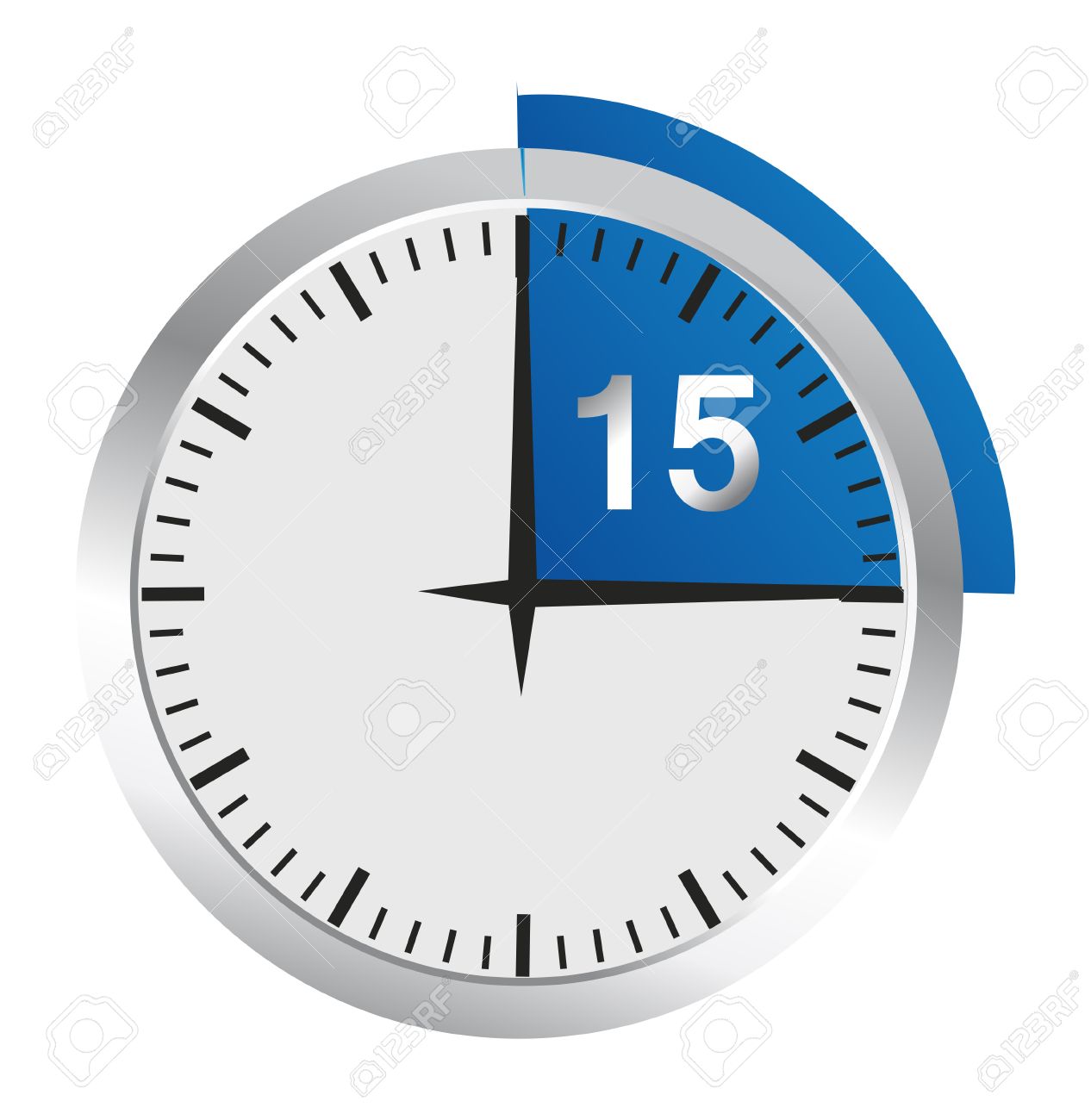 15 min clock