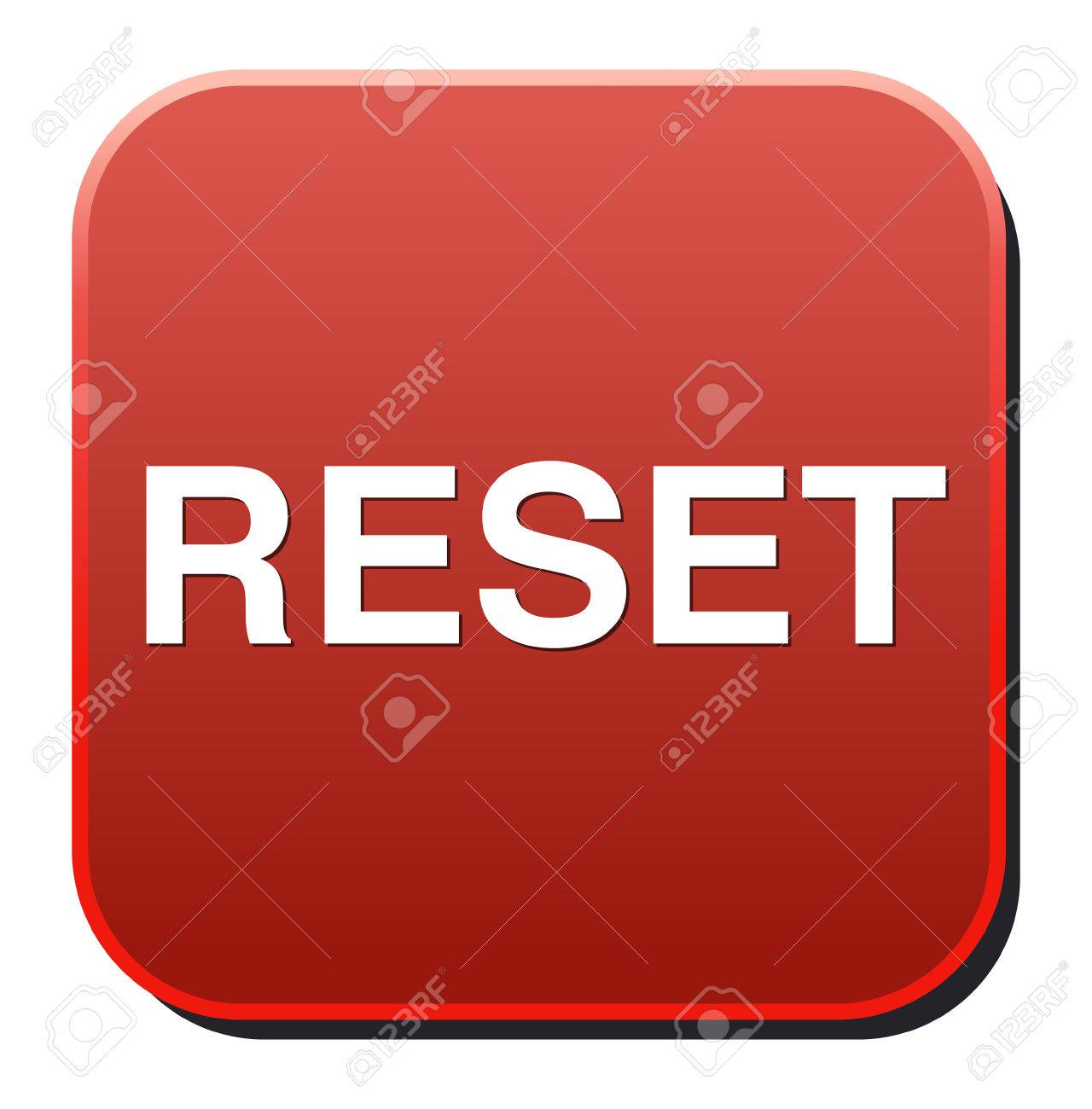 Computer Reset Button Illustration Isolated On White Royalty Free SVG,  Cliparts, Vectors, and Stock Illustration. Image 26993877., image size:1280x1300
