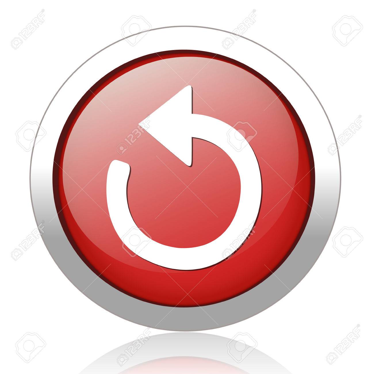 リロード ボタンのアイコンのイラスト素材 ベクタ Image