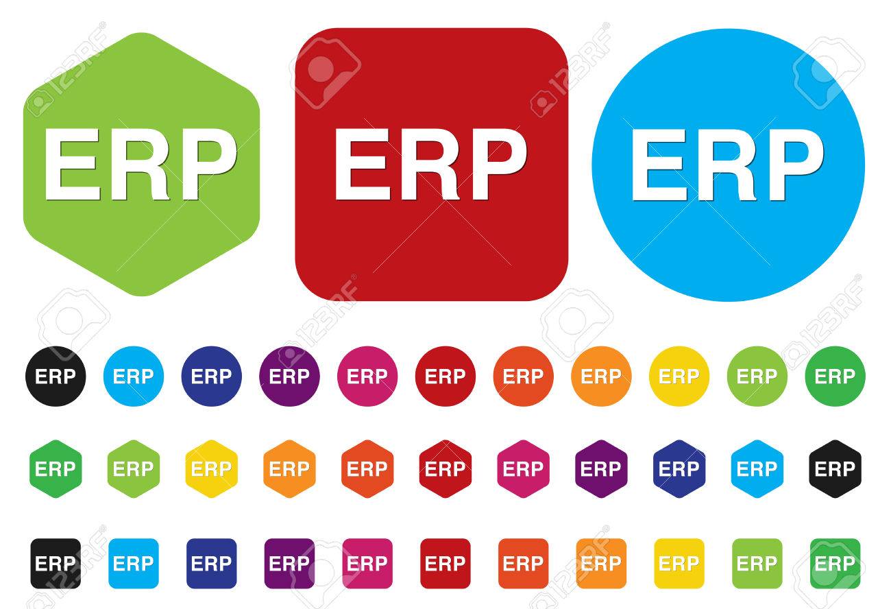 erp icon royalty free cliparts vectors and stock illustration
