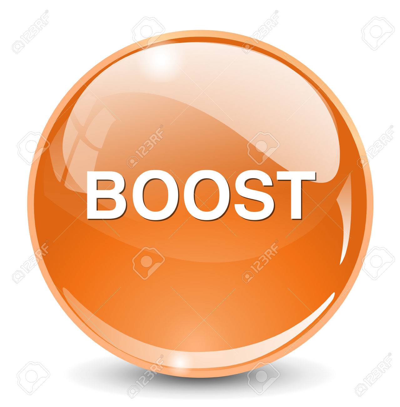 ブースト ボタンのイラスト素材 ベクタ Image