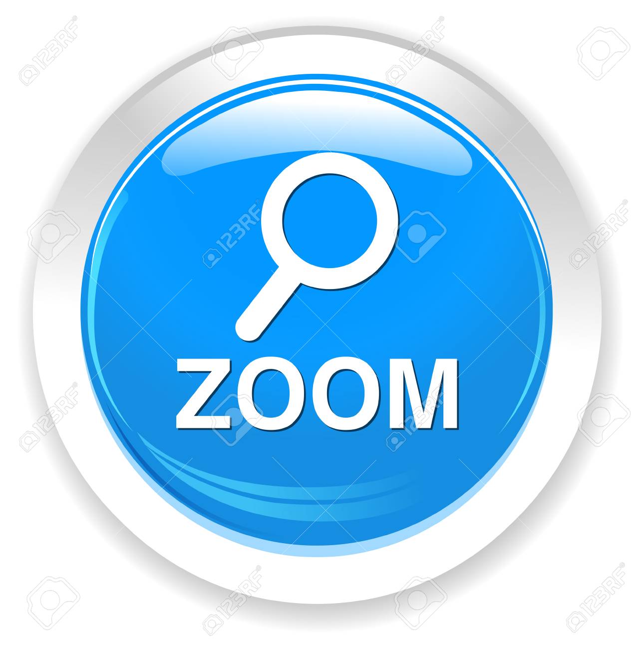 Zoom Icon Royalty Free Cliparts Vectors And Stock Illustration Image