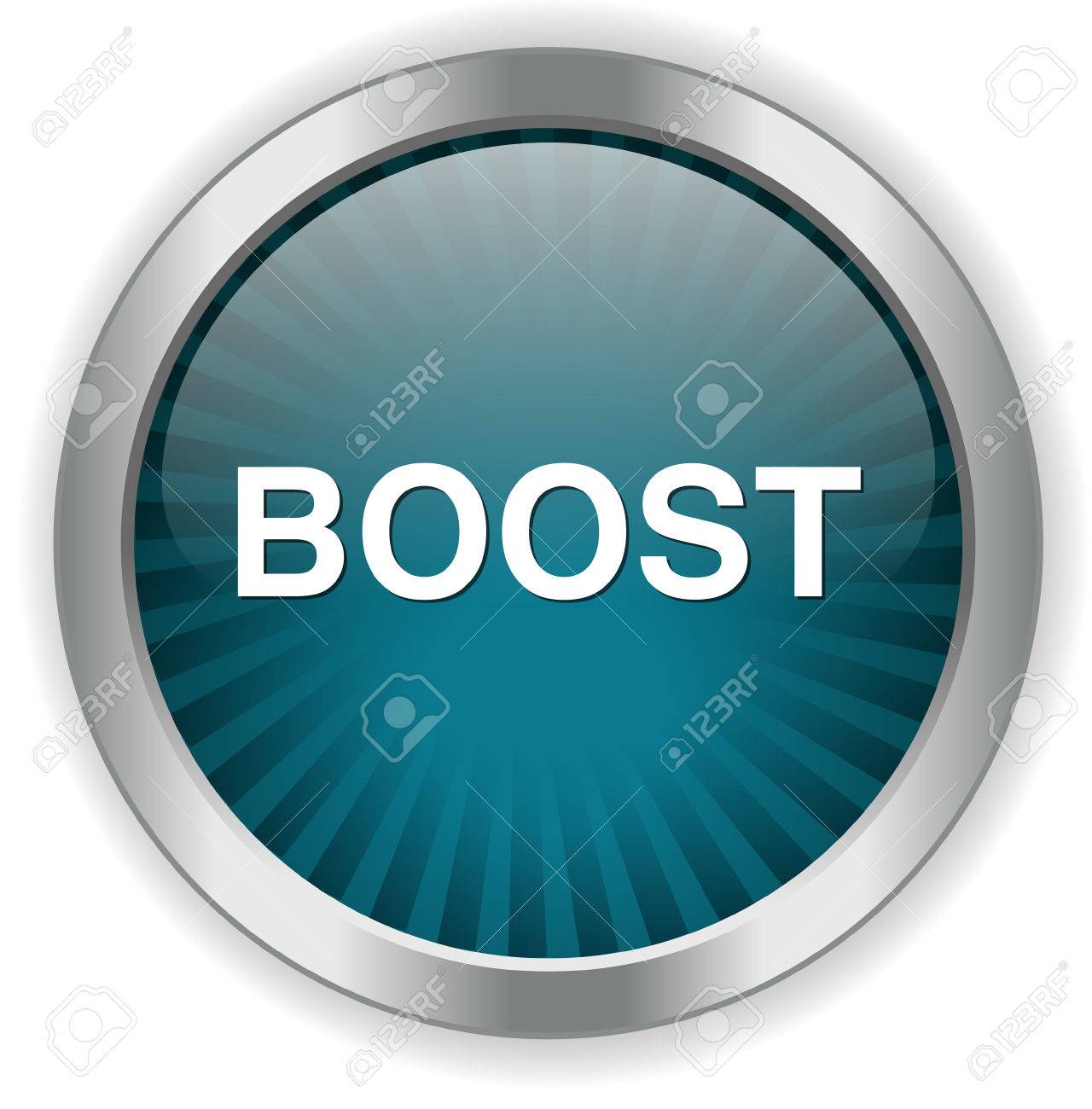 ブースト ボタンのイラスト素材 ベクタ Image