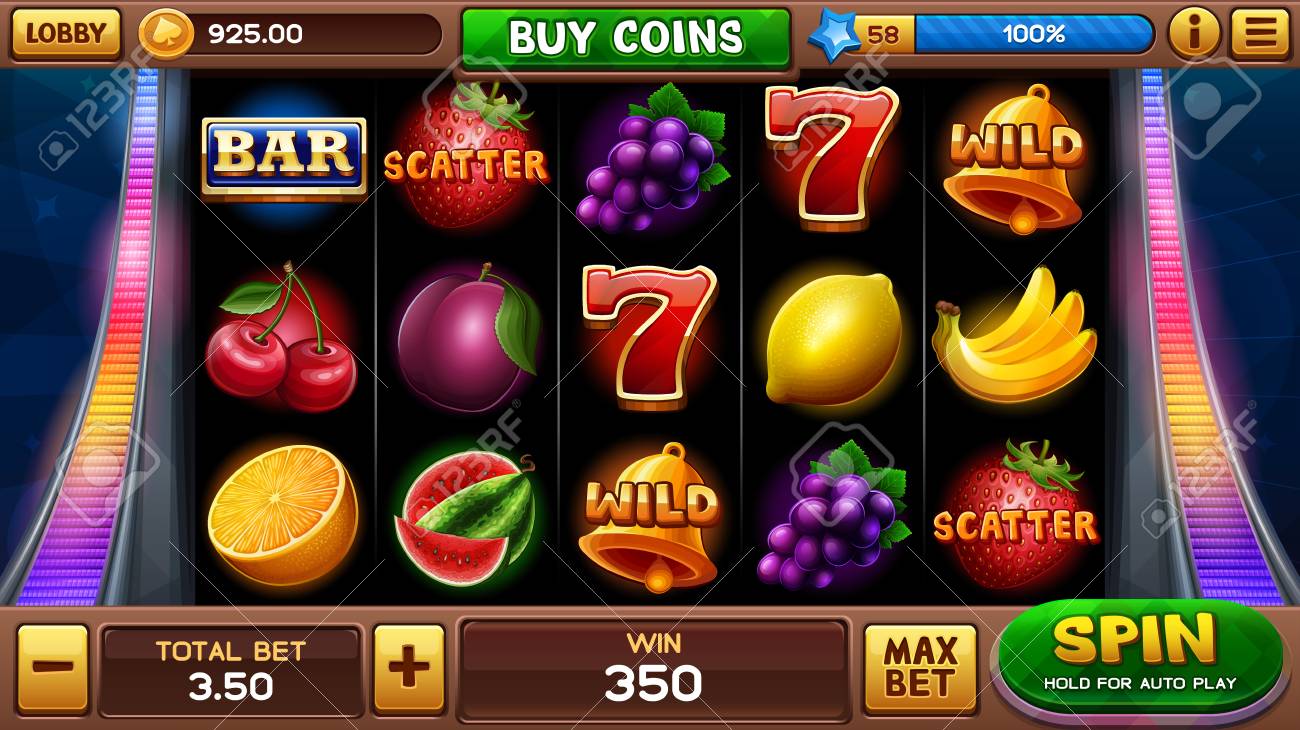 Main Screen For Slots Game Royalty Free Cliparts Vectors And Stock Illustration Image 92115232