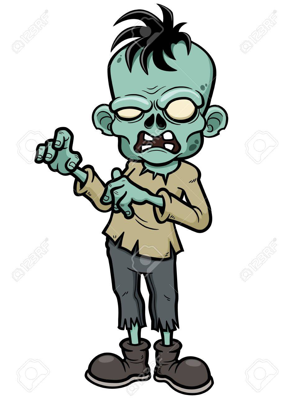 vector illustration of cartoon