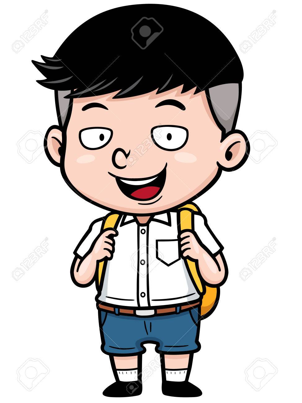 vector illustration of cartoon