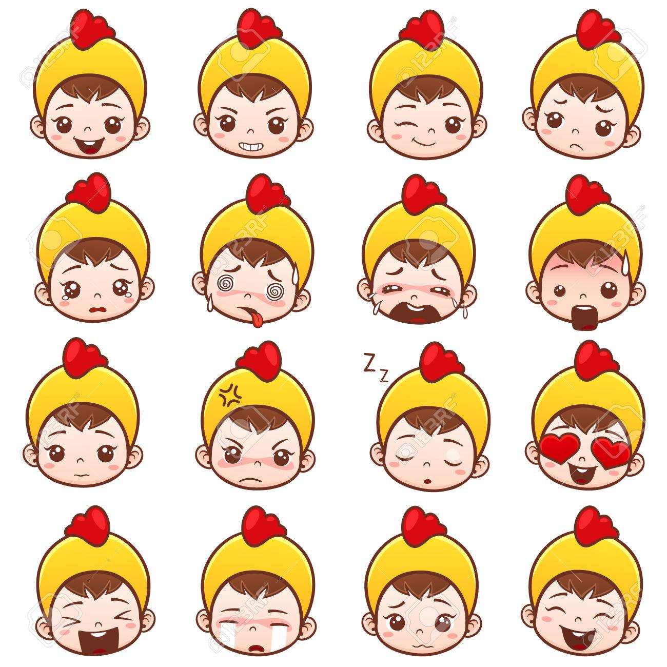 かわいい赤ちゃん絵文字セットのベクター イラストです 絵文字アイコンのイラスト素材 ベクタ Image かわいい赤ちゃん絵文字セットのベクター イラストです 絵文字アイコンのイラスト素材 ベクタ Image