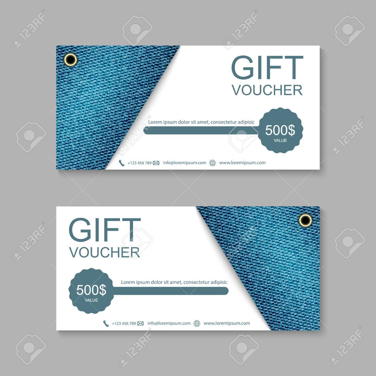 伝票 商品券 クーポン テンプレート のイラスト素材 ベクタ Image