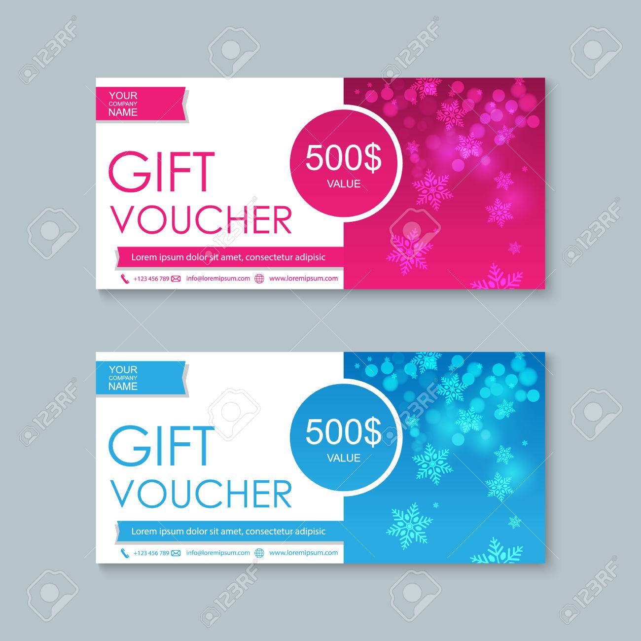 伝票 商品券 クーポン テンプレート のイラスト素材 ベクタ Image