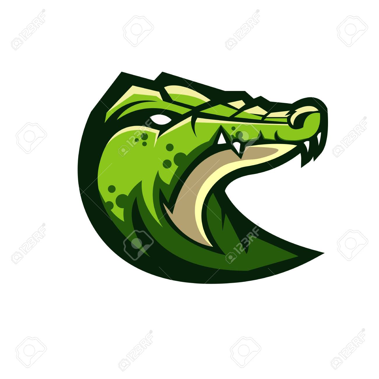 logo crocodile