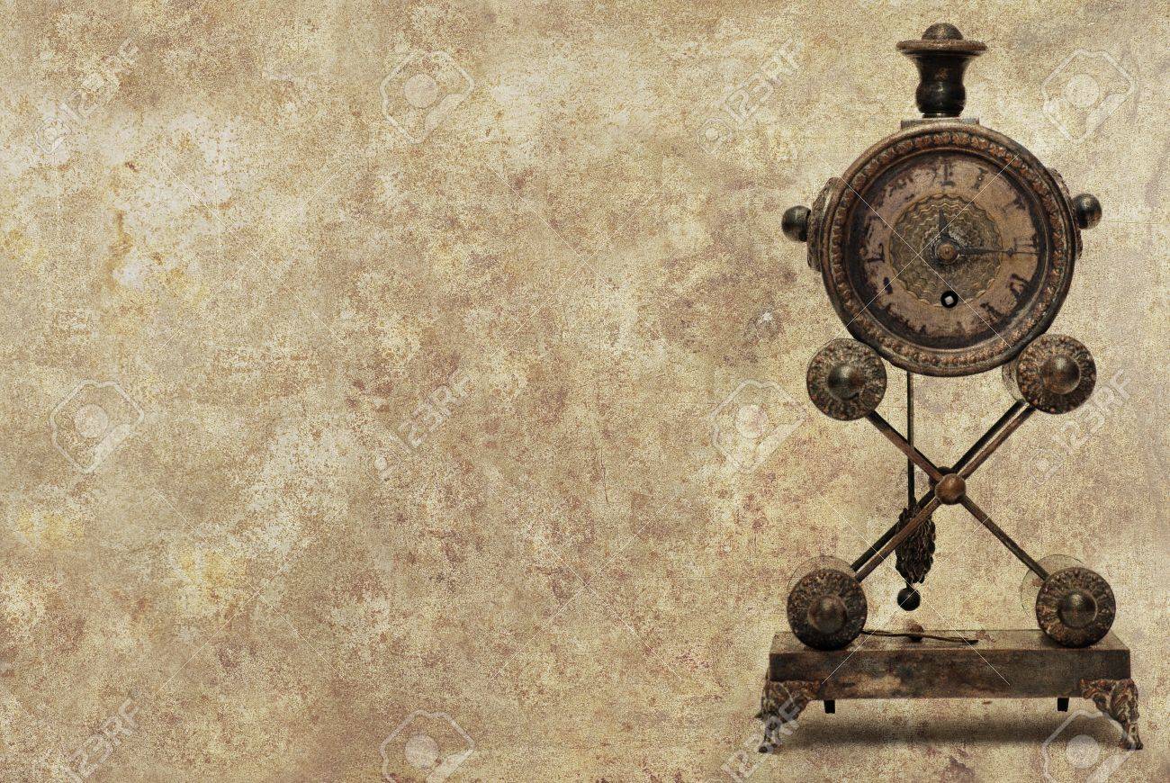 Antique Clock Background Stock Photo, Picture and Royalty Free Image. Image  21134870., image size:1300x870