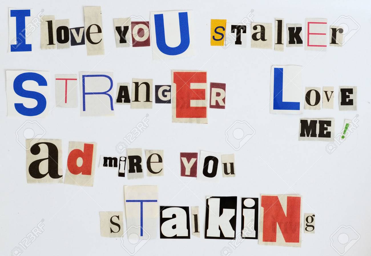 脅迫状 の写真素材 画像素材 Image