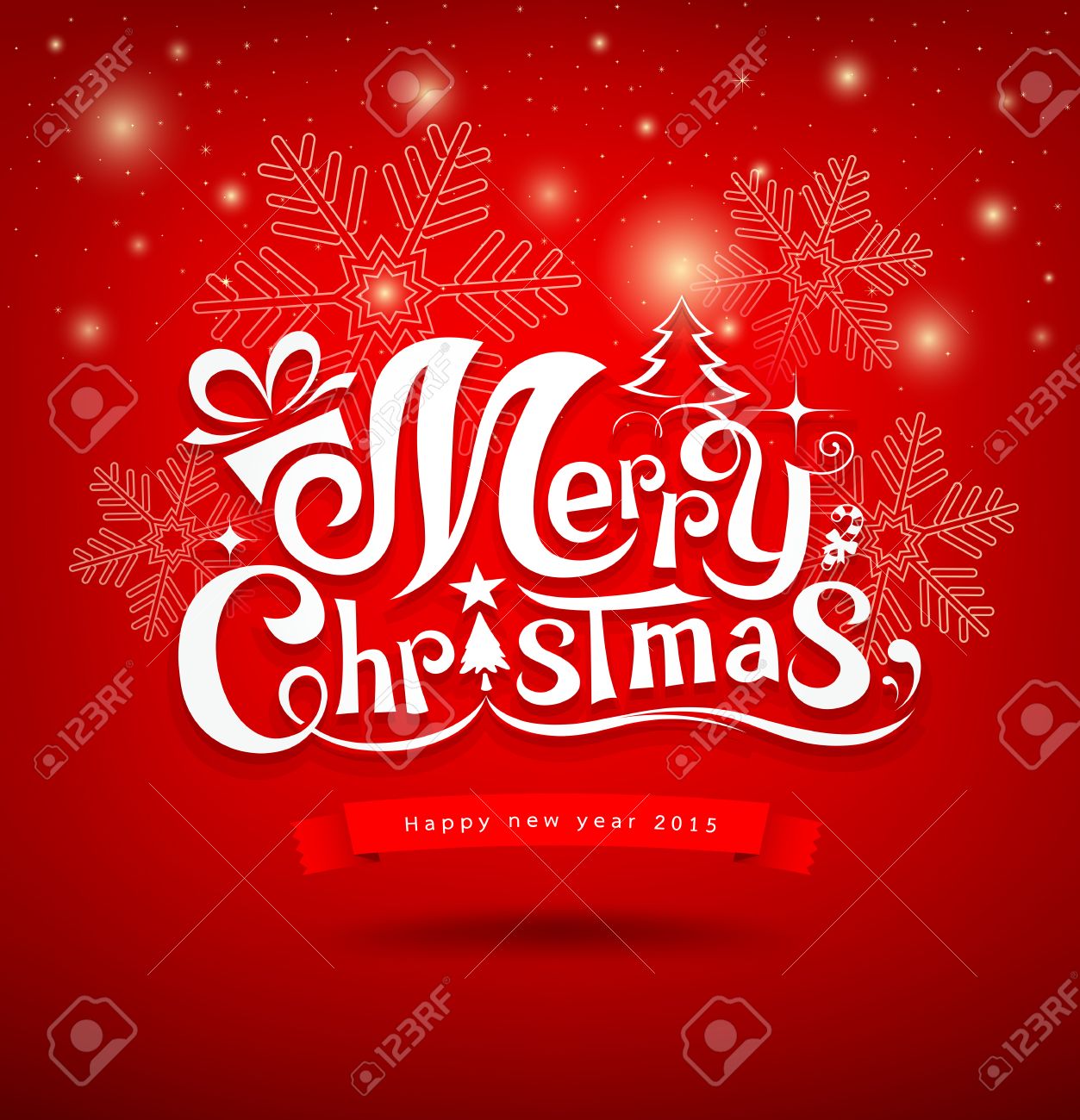 Merry Christmas Greeting Card Lettering Design Royalty Free Cliparts Vectors And Stock Illustration Image 34549281