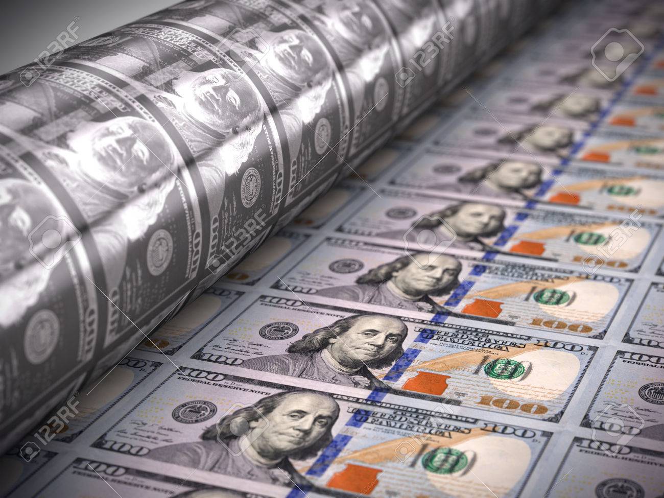 Image result for money printing