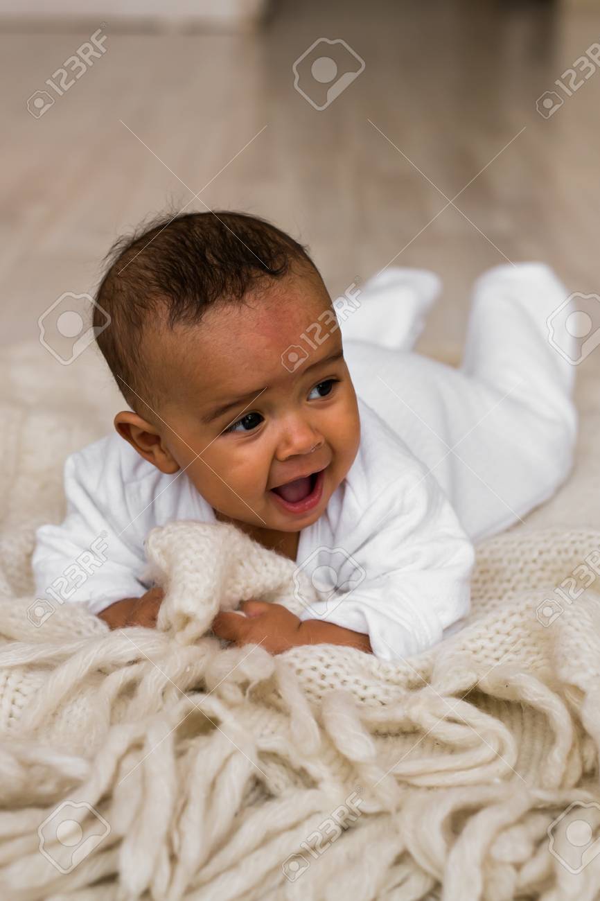 a mixed baby