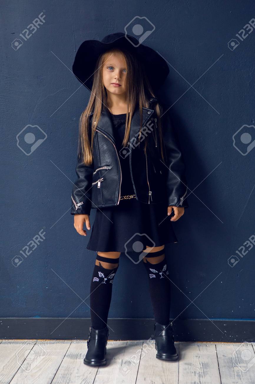 baby girl leather jacket