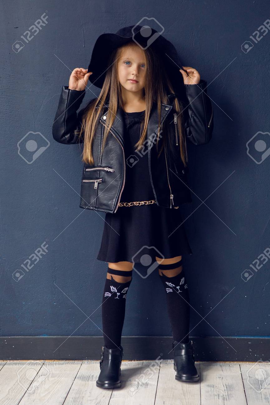 infant girl leather jacket