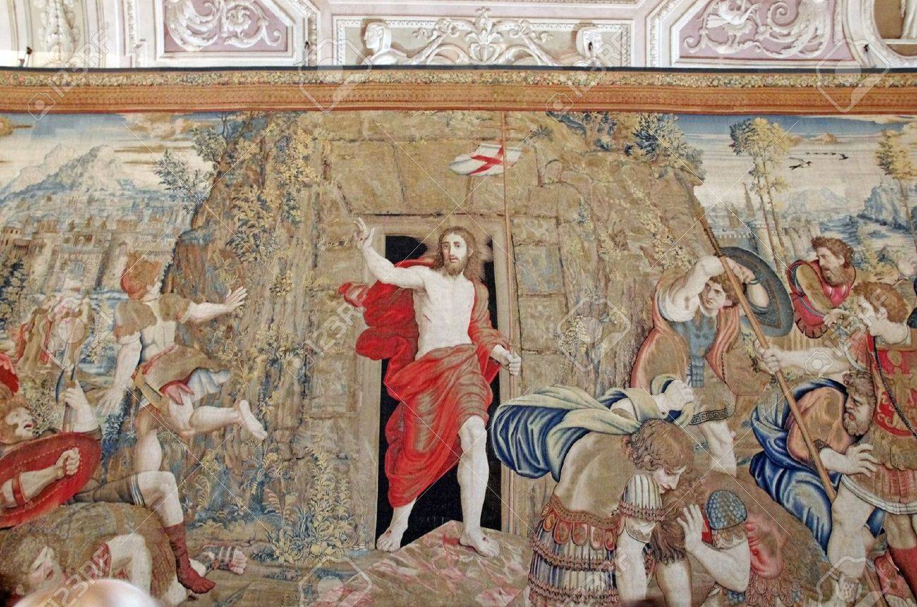Tapisserie Tapis Jésus La résurrection Resurrezione arazzo Tapisserie 136x102 cm Tapisserie Tapis Jésus La résurrection Resurrezione arazzo Tapisserie 136x102 cm