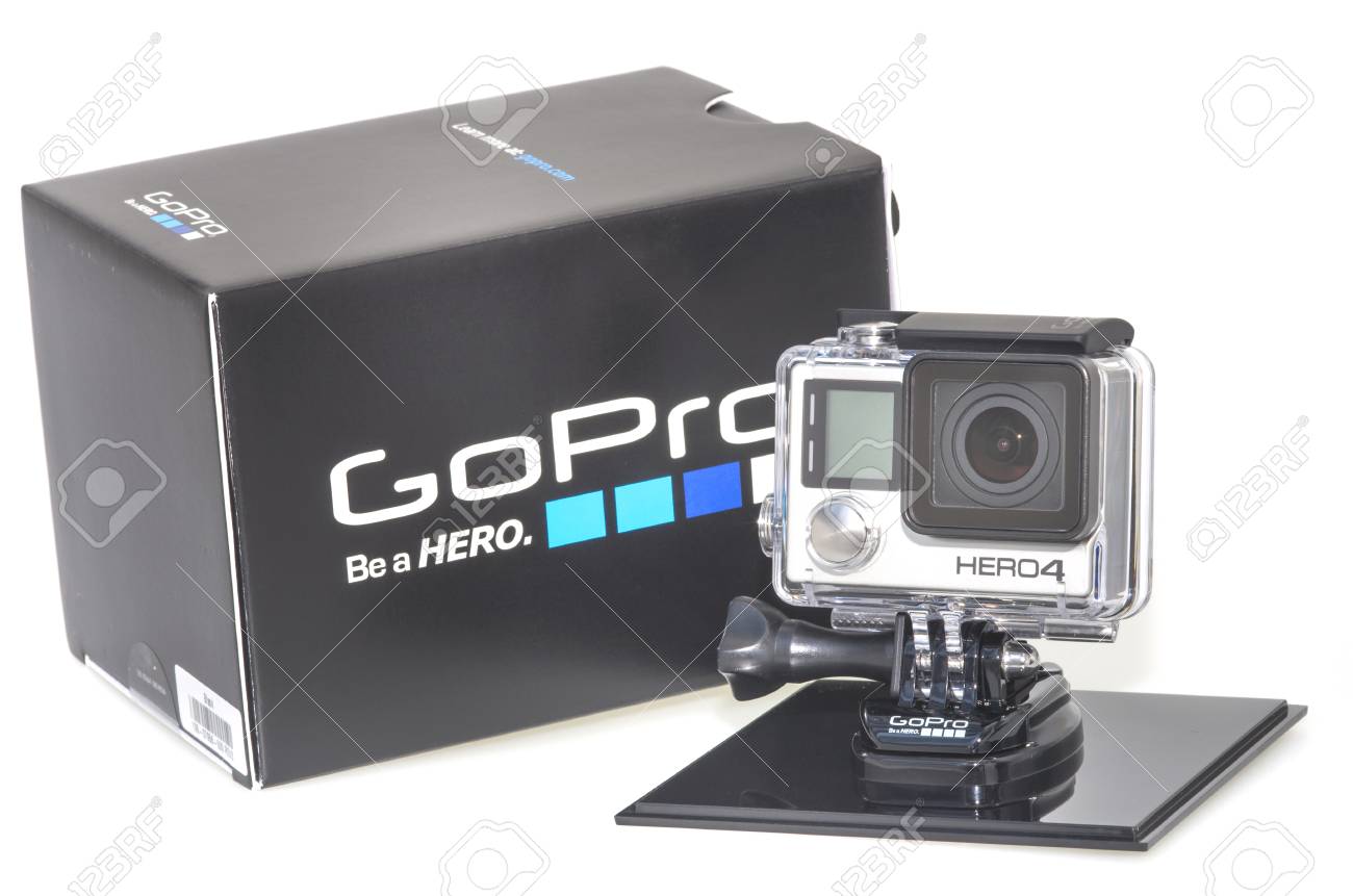 New Action Camera From Gopro Hero 4 Stock Photo Picture And Royalty Free Image Image