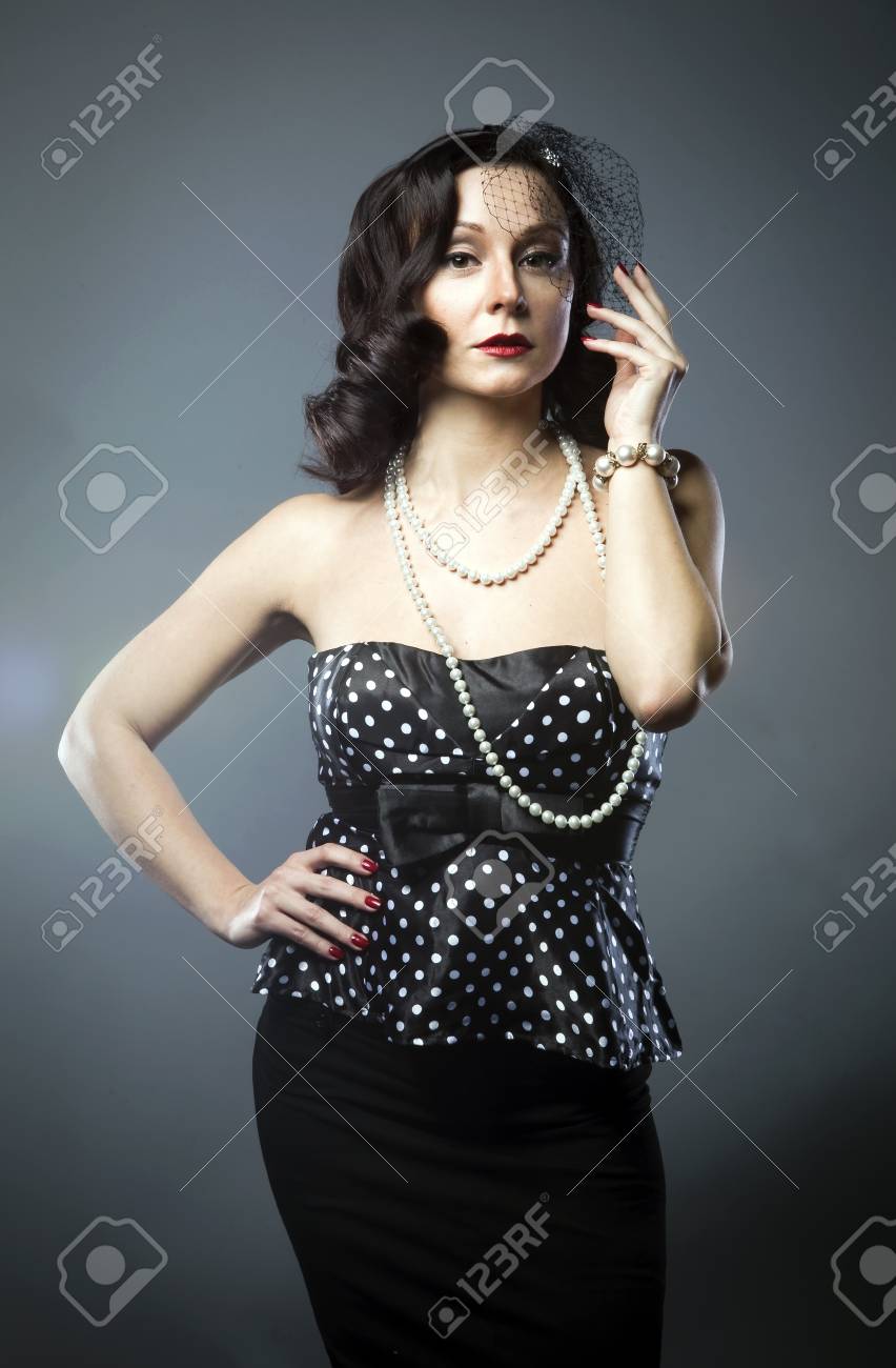 mature pearl necklace Mature older plump