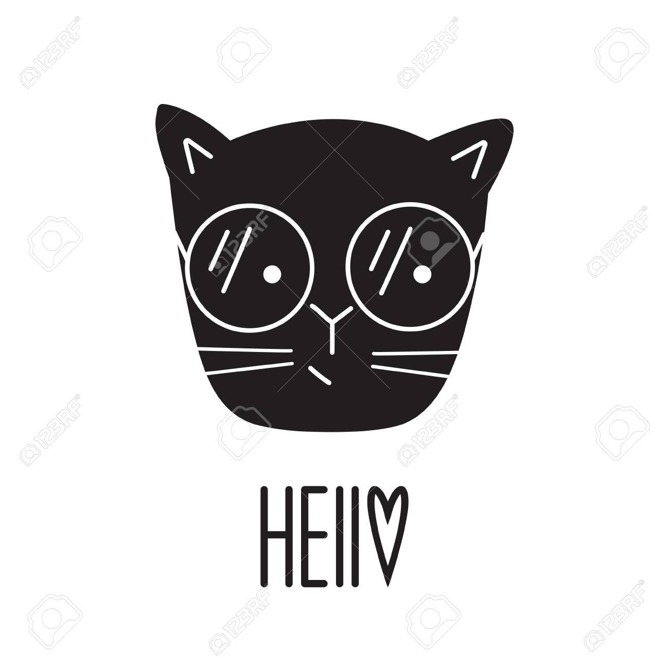 Vecteur De Chat Mignon Peut être Utilisé Pour Les Livres Scolaires Et Laffiche De Dessin T Shirt Imprimer Et Personnage De Dessin Animé