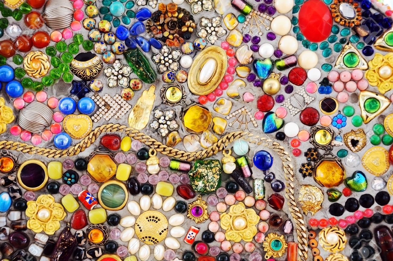 Colorato mosaico di arte in vetro e parete di fondo astratto foto ...