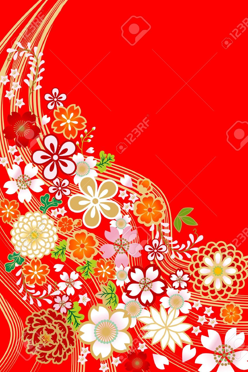 Flower Design Japanese Style Royalty Free Cliparts Vectors And Stock Illustration Image 16821787 flower design japanese style
