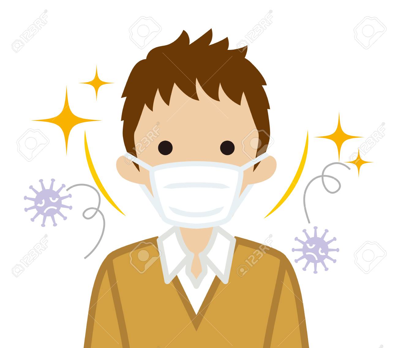 mask flu virus mask flu virus