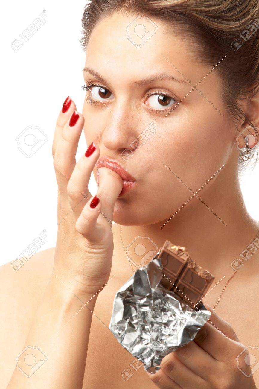 lick chocolate woman Hungarian movies porn