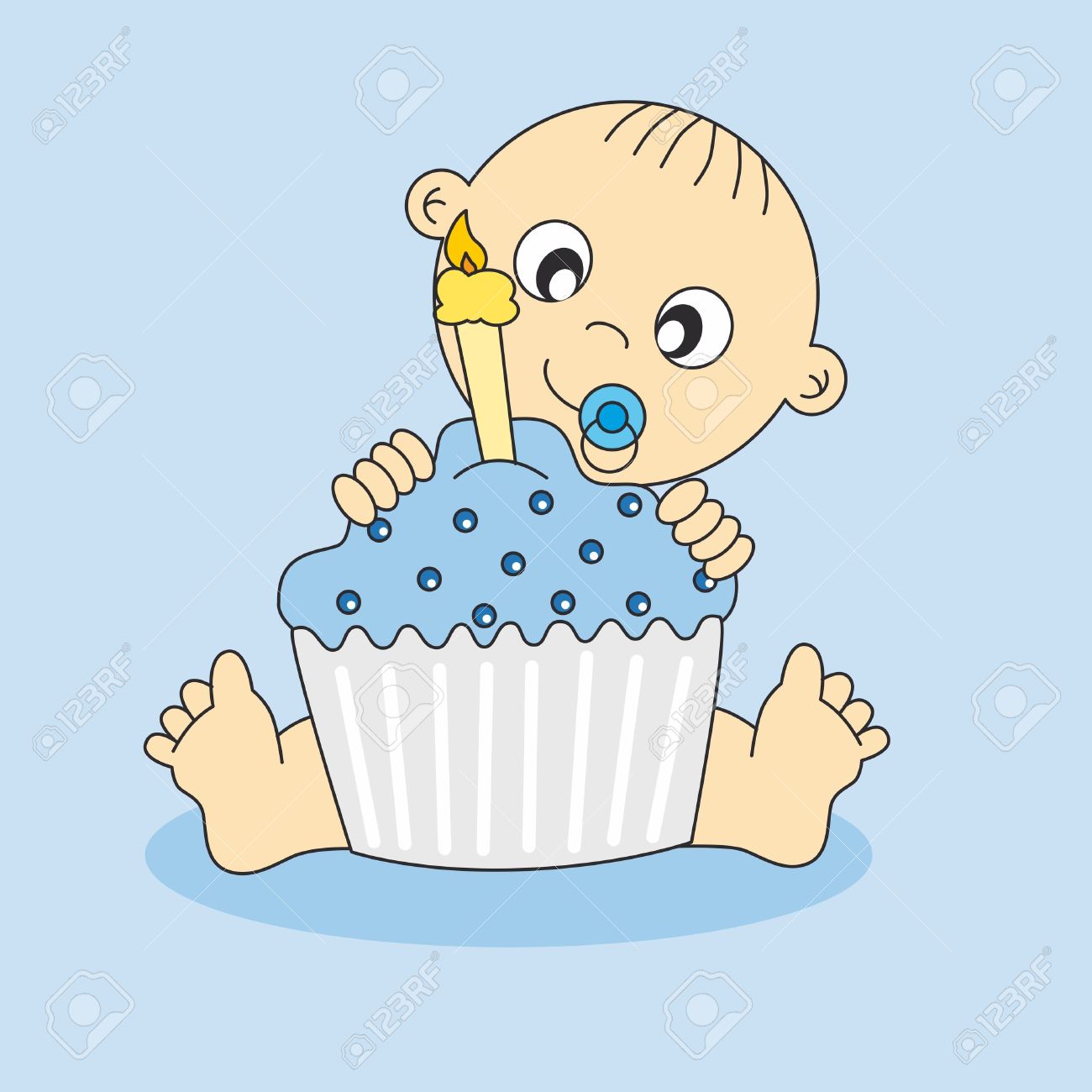 happy birthday baby boy clipart jpg