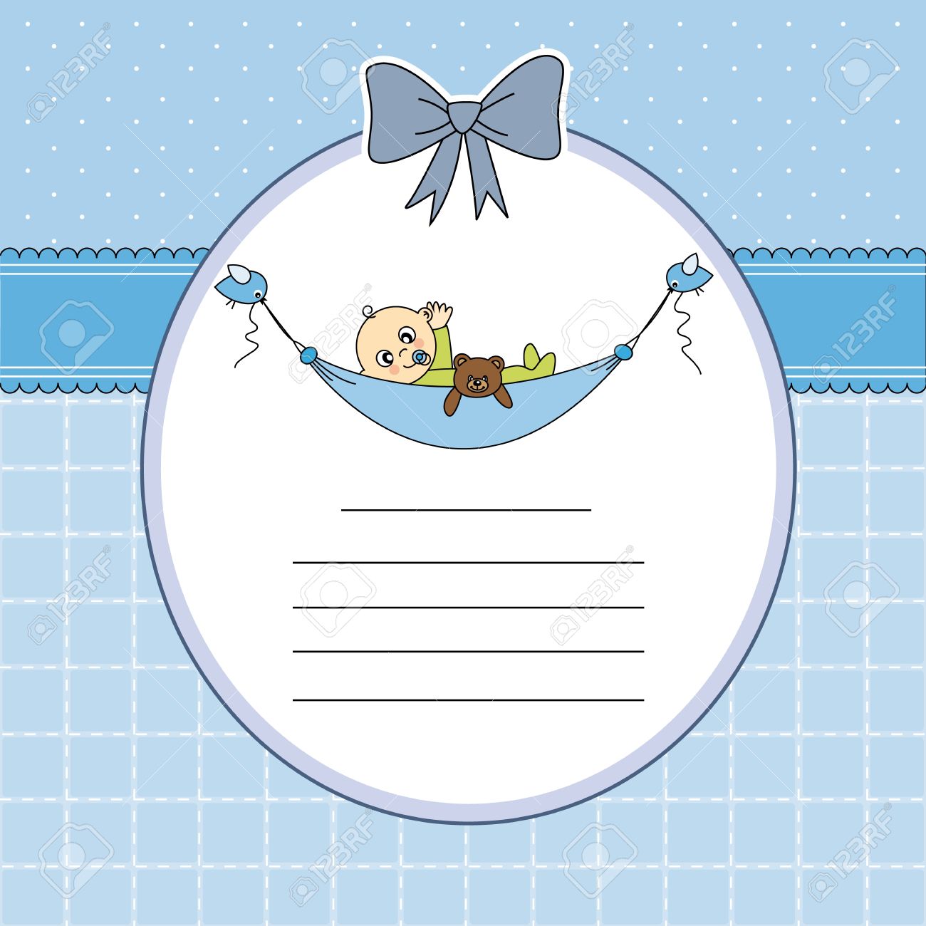announcing the arrival of baby boy